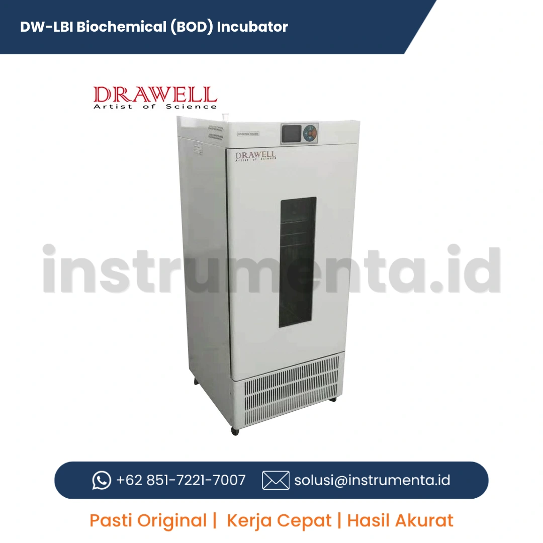 Distributor Resmi DW-LBI Biochemical BOD Incubator Drawell Ready Stock Indonesia